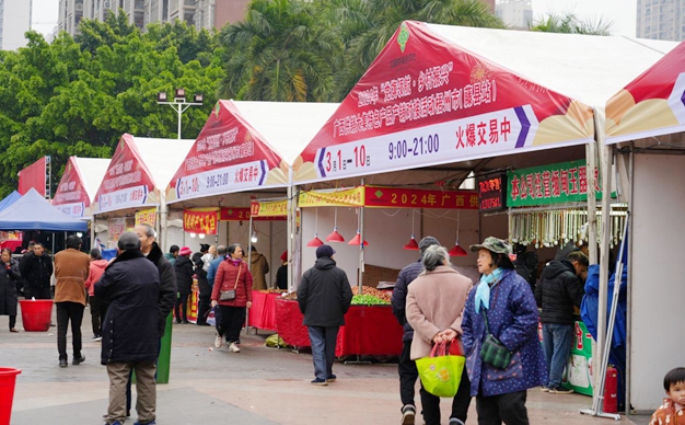 2024年“黨旗領(lǐng)航·鄉(xiāng)村振興”廣西供銷大集活動在藤縣舉行