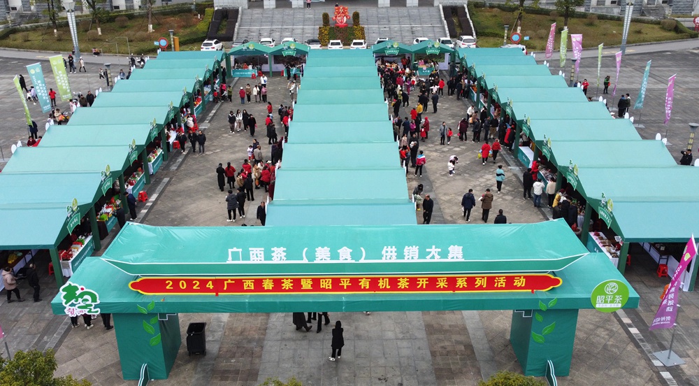 2024廣西茶·美食供銷大集活動在昭平成功舉辦