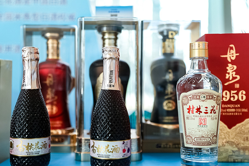 不少“桂酒”品牌是廣西“老字號”。主辦方供圖