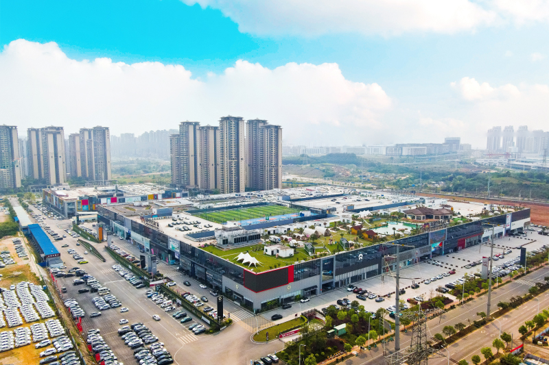 五象汽車生活廣場(chǎng)。廣西桂物機(jī)電集團(tuán)供圖