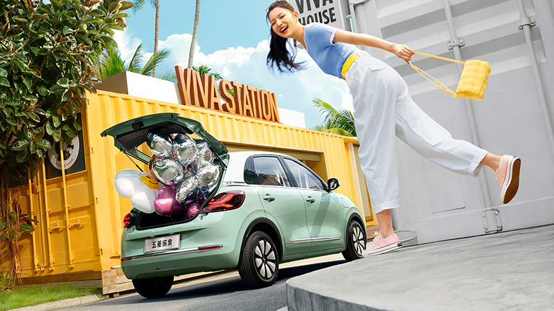 五菱繽果。上汽通用五菱汽車股份有限公司供圖