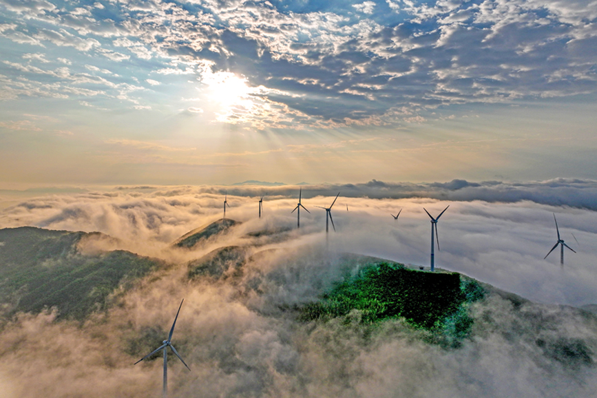 廣西連續(xù)6年實(shí)現(xiàn)清潔能源基本全額消納。馬華斌攝