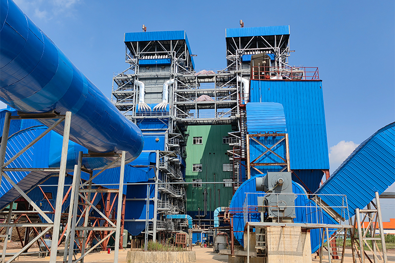 貴港市江南制造業(yè)綜合產(chǎn)業(yè)發(fā)展區(qū)農(nóng)林生物質(zhì)能清潔集中供熱項目。廣西環(huán)保集團供圖