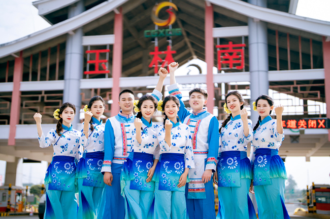 “玉蘭花”特色班組。李玉華攝