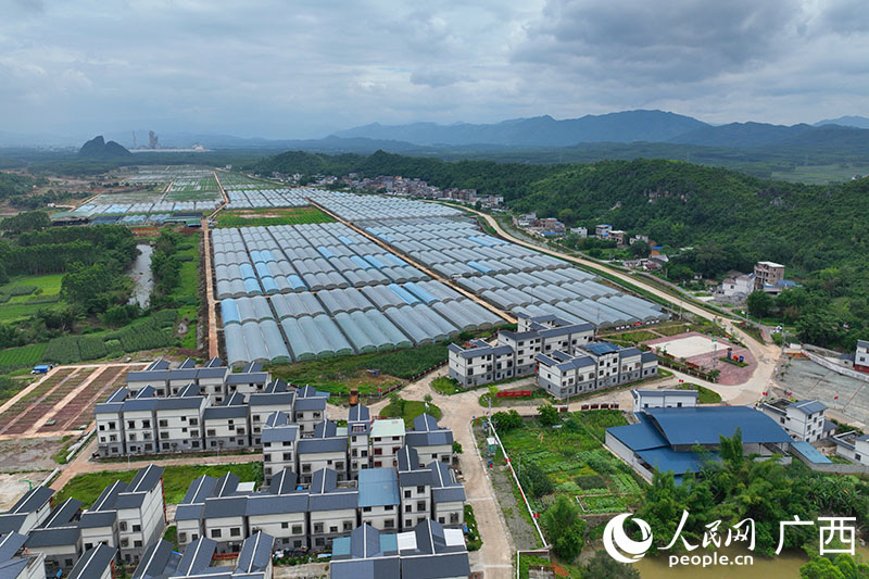 移民新村。人民網 付華周攝