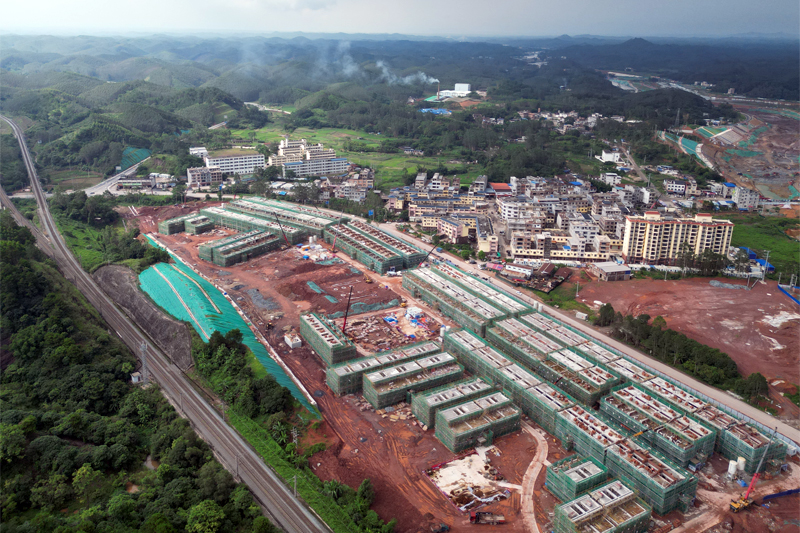 項目施工現場。中交一公局四公司供圖