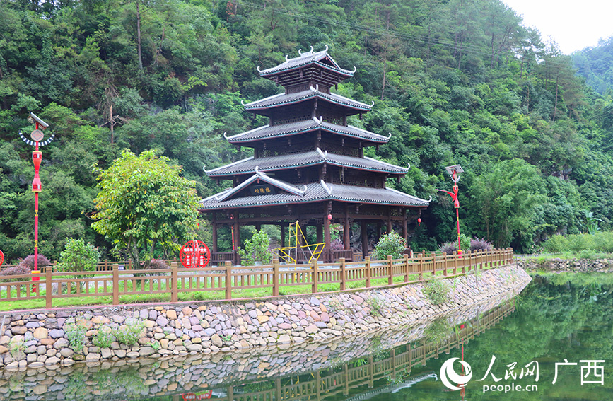 功德樓。人民網(wǎng) 付華周攝