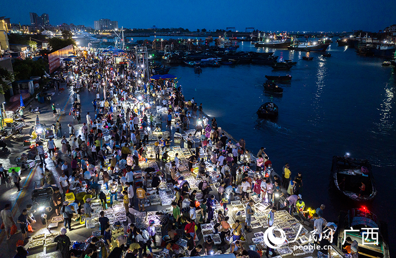 北海電建碼頭。人民網(wǎng) 雷琦竣攝