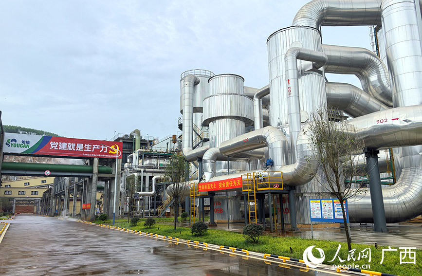 廠區(qū)。人民網(wǎng) 付華周攝