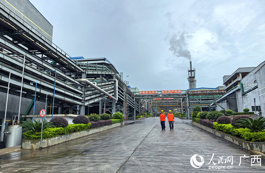 廠區(qū)。人民網(wǎng) 付華周攝