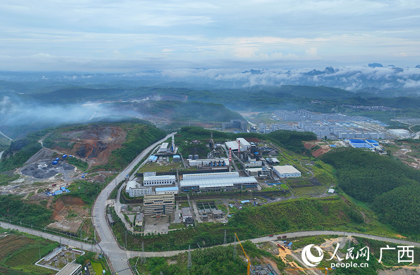 快速發(fā)展的 工業(yè)園區(qū)。人民網(wǎng) 付華周攝