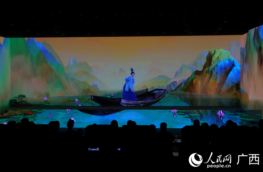 《靈境·只此青綠》。人民網(wǎng) 付華周攝