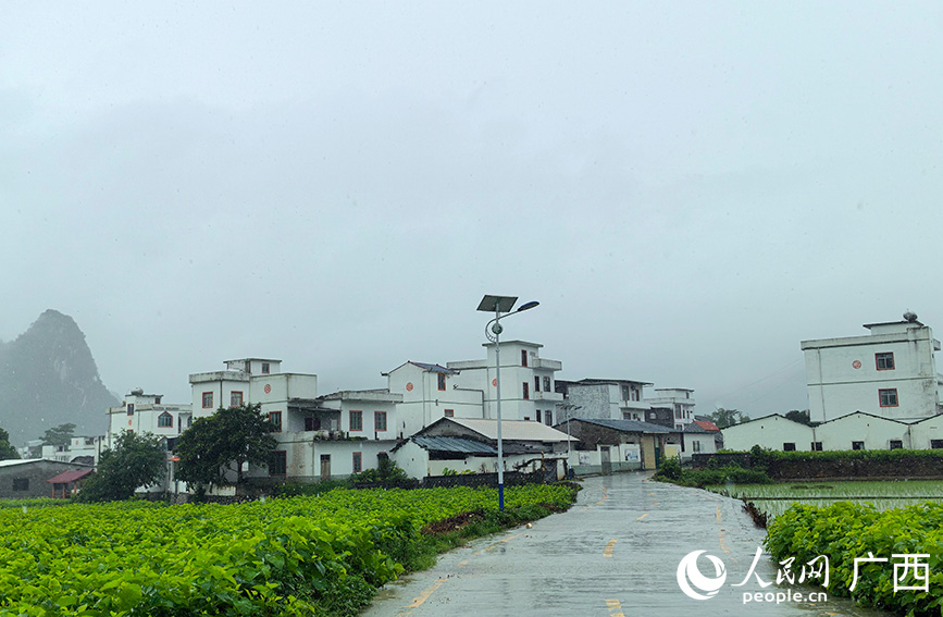 上坪村。人民網(wǎng) 付華周攝