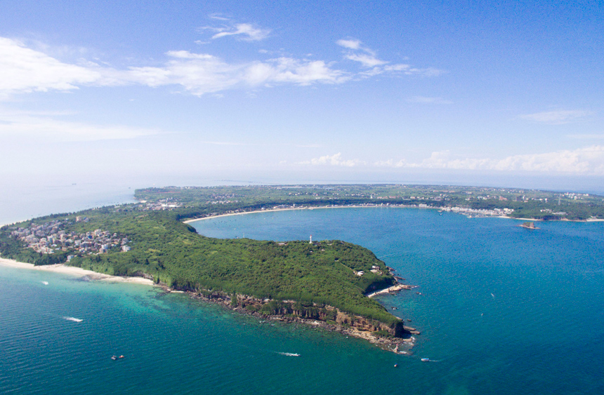 俯瞰潿洲島