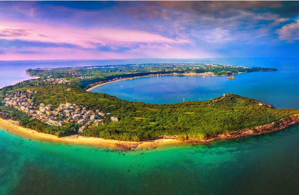 美麗的潿洲島。北海市委宣傳部供圖