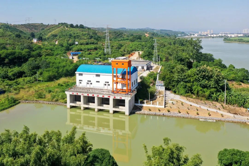 百色水庫(kù)灌區(qū)保群泵站。梁力升攝