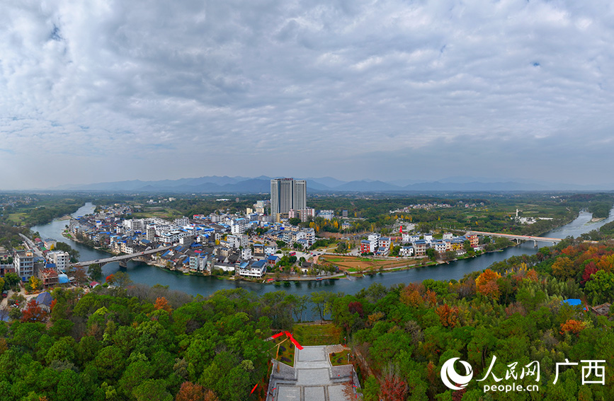 位于興安縣界首鎮(zhèn)的湘江戰(zhàn)役指揮所舊址三官堂（紅軍堂）。人民網(wǎng) 付華周攝