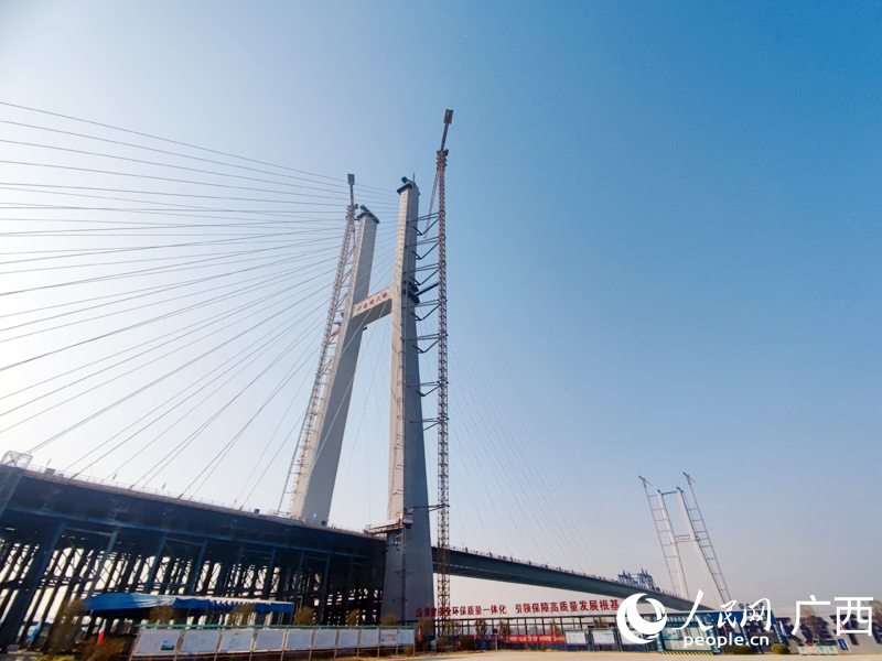 平南特大橋。人民網(wǎng)記者 王勇攝