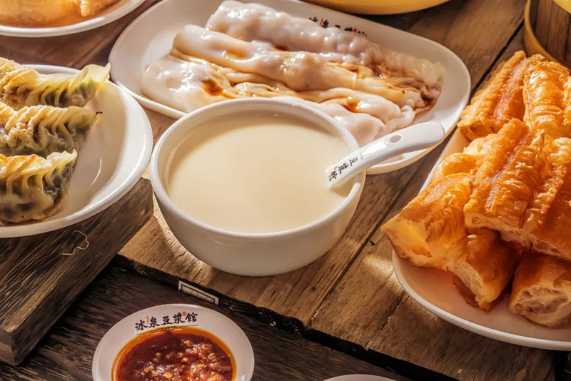 冰泉豆?jié){。梧州市融媒體中心供圖