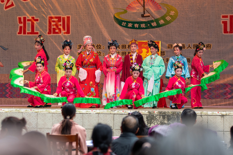 壯劇《知恩報德》。趙文朝攝