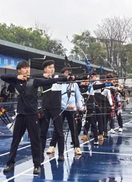 國(guó)家射箭隊(duì)齊聚武鳴