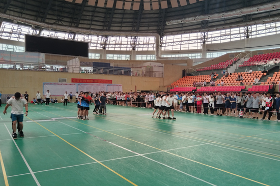 板鞋競速賽現(xiàn)場