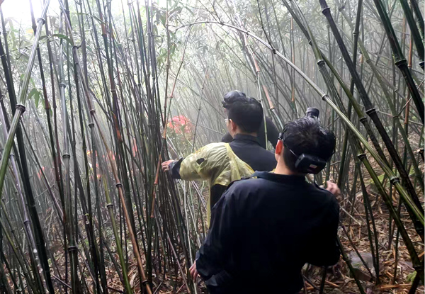 救援現(xiàn)場，警方供圖