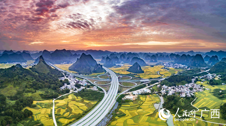 S60合浦至那坡高速公路靖西至那坡段舊州互通