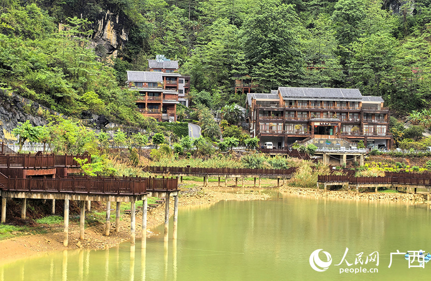 浩坤村一角。人民網(wǎng) 付華周攝