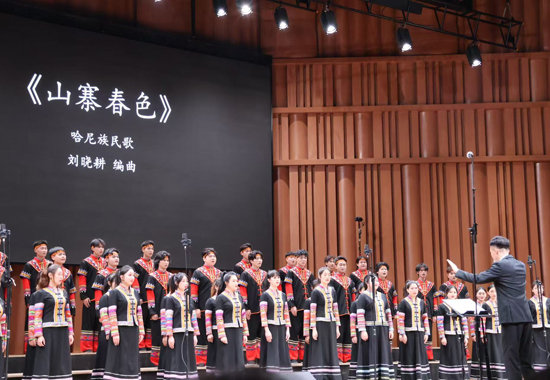 演出現(xiàn)場。桂林旅游學(xué)院供圖