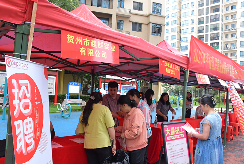 活動現(xiàn)場。平桂區(qū)融媒體中心供圖