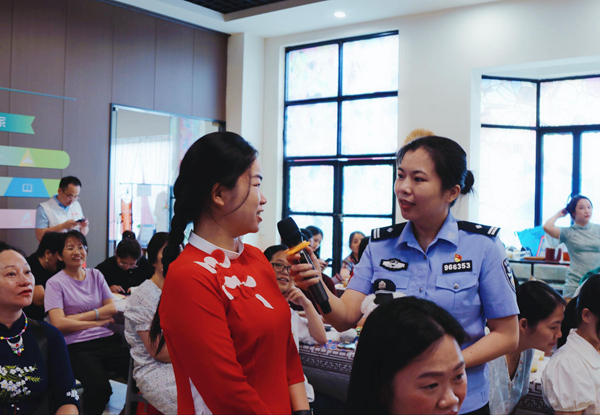 活動現(xiàn)場。張銀香攝