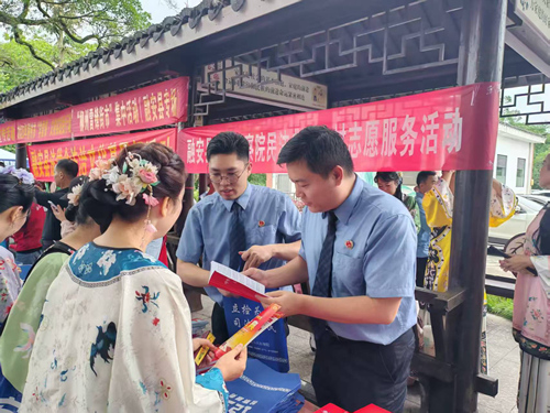 活動(dòng)現(xiàn)場(chǎng)。融安縣人民法院供圖