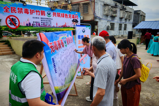 活動現(xiàn)場。柳州市司法局供圖