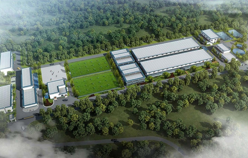 項目效果圖。中國一冶供圖