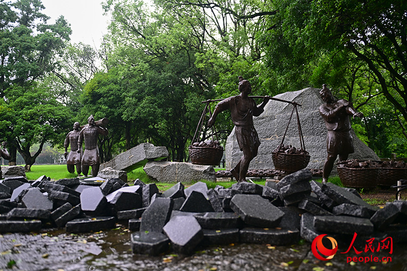 桂林靈渠水利風(fēng)景區(qū)。人民網(wǎng) 雷琦竣攝