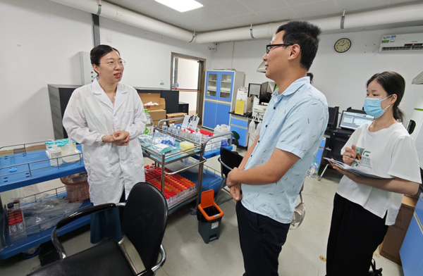 雙方現(xiàn)場交流