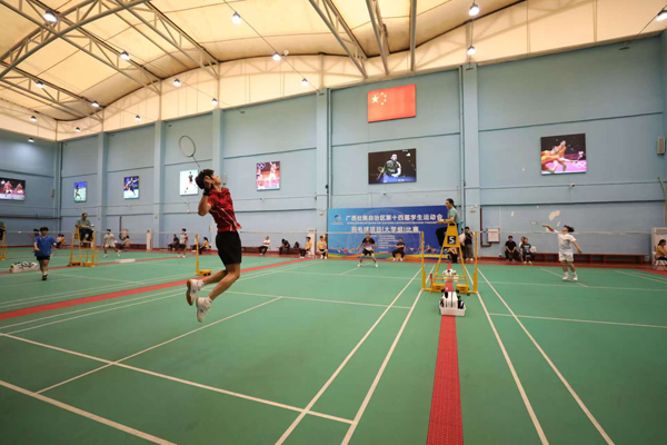 比賽現(xiàn)場。譚冰亮攝