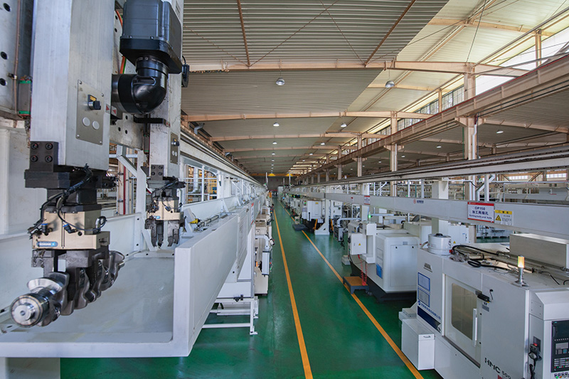 曲軸自動(dòng)化生產(chǎn)線。桂林福達(dá)股份公司供圖