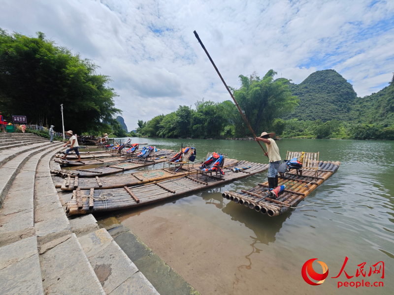 遇龍河景區(qū)驥馬碼頭。人民網(wǎng) 梁章暉攝