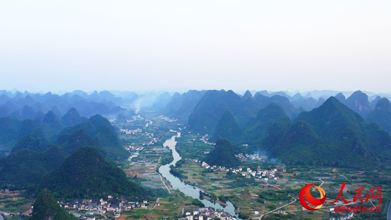 遇龍河風(fēng)光。人民網(wǎng) 雷琦竣攝