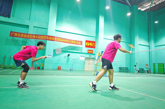 比賽現(xiàn)場。學(xué)校供圖