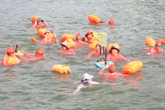 暢游漓江活動現(xiàn)場。張曉攝