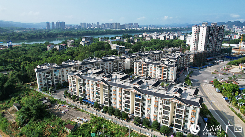 苗美家園社區(qū)鐵坑片區(qū)。人民網(wǎng) 梁章暉攝