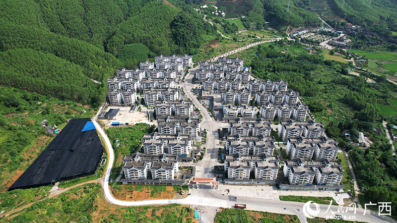 苗美家園社區(qū)交通便利，環(huán)境優(yōu)美。人民網(wǎng) 梁章暉攝