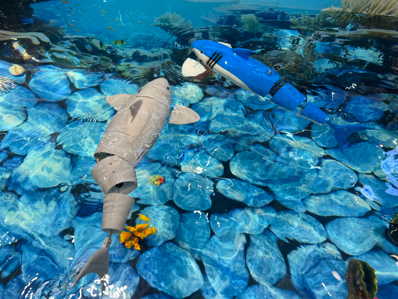 “聽濤”智能水下機(jī)器人。廣西滄龍科技有限公司供圖