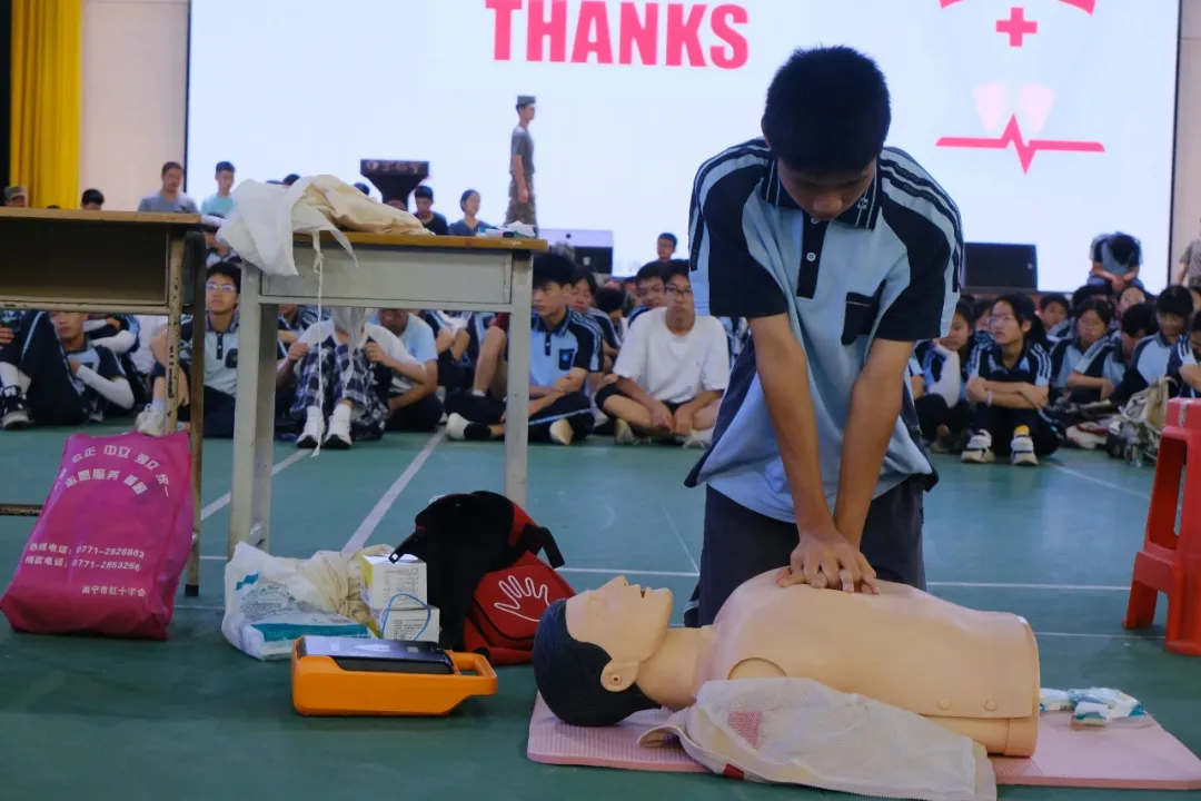 活動現(xiàn)場。南寧市紅十字會供圖
