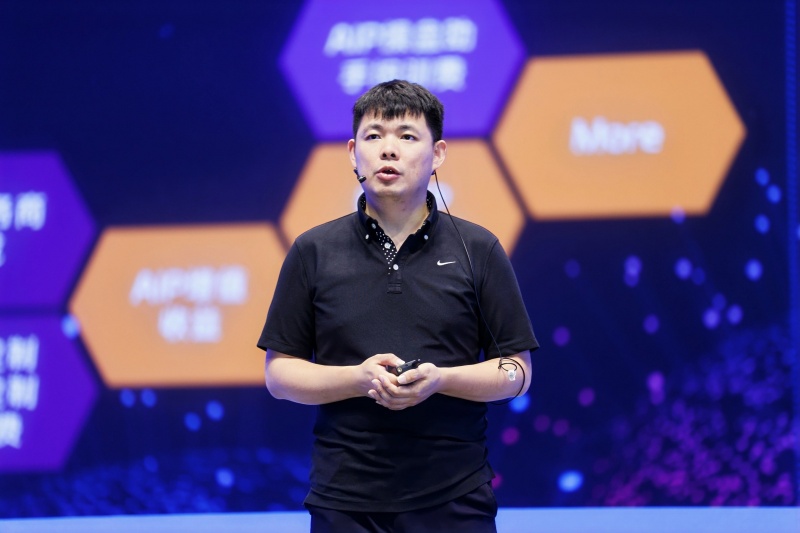 天空十方（上海）智能科技有限公司副總裁、首席戰(zhàn)略官陳志超作分享。主辦方供圖