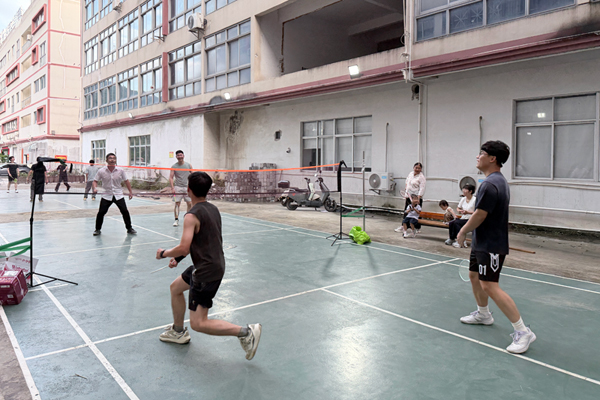 羽毛球比賽。梁錦華攝