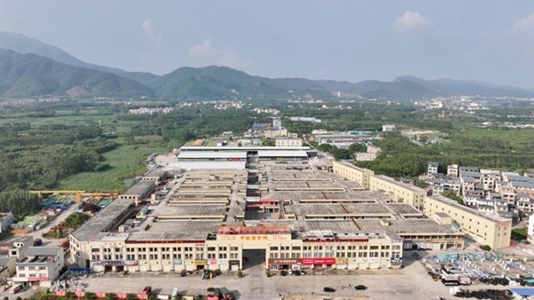 航拍貴港中冠農(nóng)產(chǎn)品物流中心